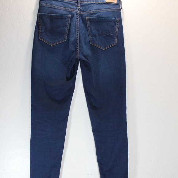 Aeropostale High Waisted Jeggings Dark Wash Stretch Jeans size 2 - Picture 9 of 9